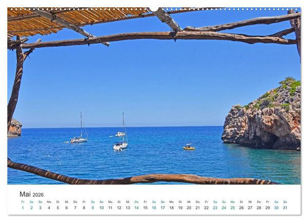 Produktbild: Segelboote und Yachten - Lebensart am Mittelmeer (hochwertiger Premium Wandkalender 2026 DIN A2 quer), Kunstdruck in Hochglanz