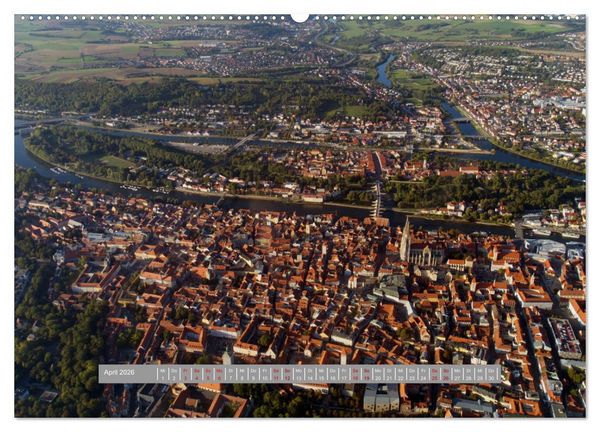 Produktbild: Regensburg Mittelalterliche Stadt mit Flair an der Donau (Wandkalender 2026 DIN A2 quer), CALVENDO Monatskalender