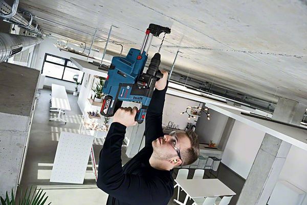 Produktbild: Bosch Professional GBH 18V-26F + GDE SDS-Plus-Akku-Bohrhammer 18 V Li-Ion ohne Akku, ohne Ladeger&auml;t, inkl. Koffer
