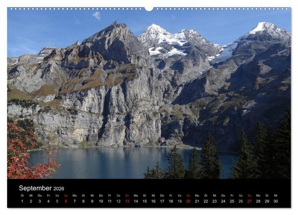 Produktbild: Berner Oberland (Wandkalender 2026 DIN A2 quer), CALVENDO Monatskalender