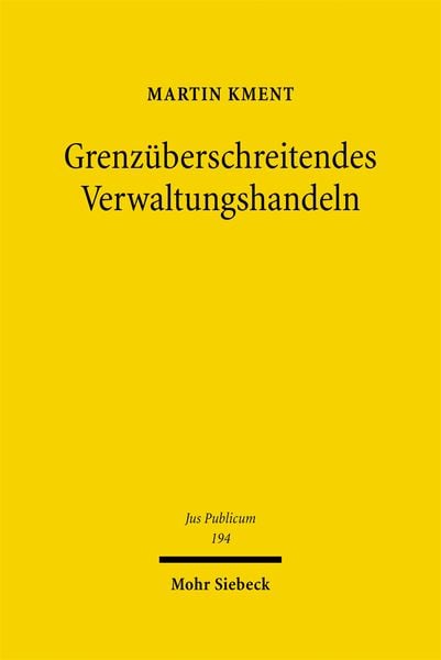 Produktbild: Grenz&uuml;berschreitendes Verwaltungshandeln