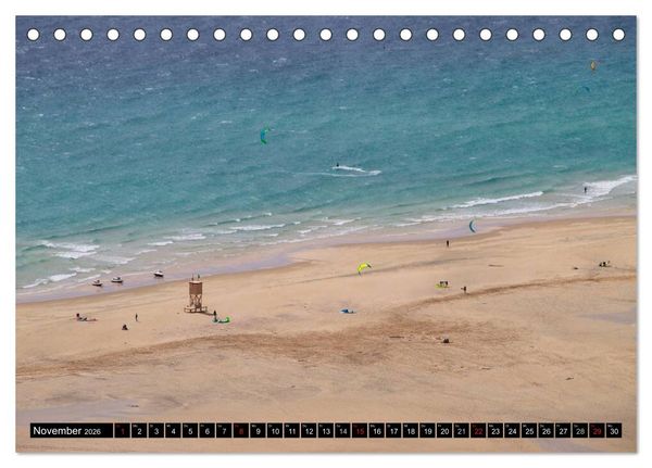 Produktbild: Fuerteventura, Insel der Stille (Tischkalender 2026 DIN A5 quer), CALVENDO Monatskalender