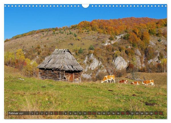 Produktbild: Fundatura Ponorului - Auf dem Via Transilvanica durch die Karpaten (Wandkalender 2027 DIN A3 quer), CALVENDO Monatskalender