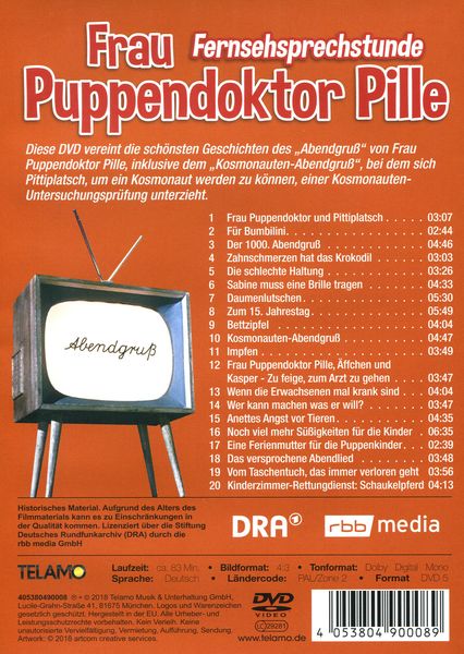 Produktbild: Unser Sandm&auml;nnchen - Frau Puppendoktor Pille: Fernsehsprechstunde