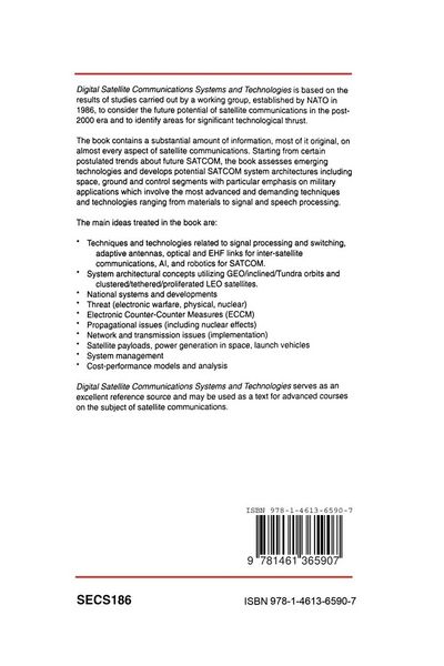 Produktbild: Digital Satellite Communications Systems and Technologies