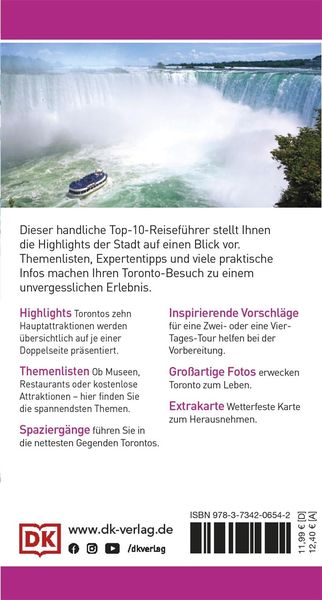 Produktbild: Top 10 Reisef&uuml;hrer Toronto