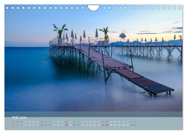 Produktbild: Littoral de la C&ocirc;te d'Azur (Calendrier mural 2026 DIN A4 vertical), CALVENDO calendrier mensuel