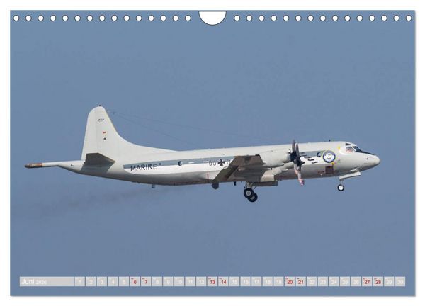 Produktbild: Marineflieger 2026 (Wandkalender 2026 DIN A4 quer), CALVENDO Monatskalender