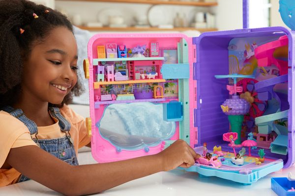 Produktbild: Polly Pocket Urlaub im Rollkoffer Spielset