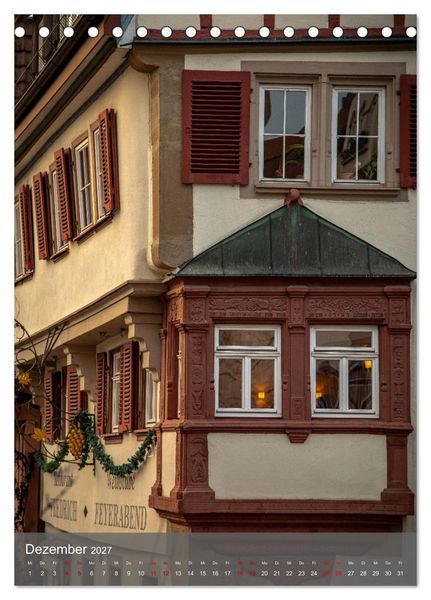 Produktbild: Deutschlands sch&ouml;nste Altstadt - Bad Wimpfen (Tischkalender 2027 DIN A5 hoch), CALVENDO Monatskalender