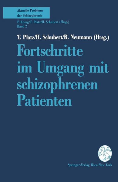 Produktbild: Fortschritte im Umgang mit schizophrenen Patienten