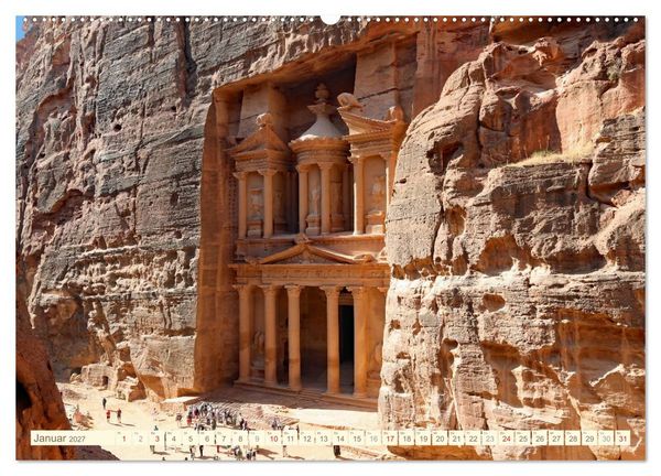 Produktbild: Urlaub in JORDANIEN (hochwertiger Premium Wandkalender 2027 DIN A2 quer), Kunstdruck in Hochglanz