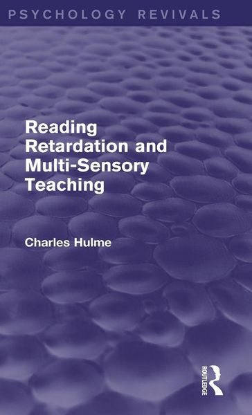Produktbild: Reading Retardation and Multi-Sensory Teaching (Psychology Revivals)