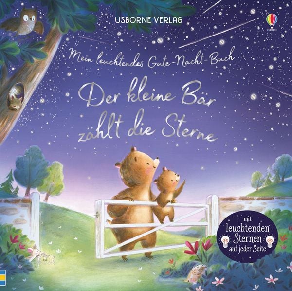 Produktbild: Mein leuchtendes Gute-Nacht-Buch: Der kleine B&auml;r z&auml;hlt die Sterne