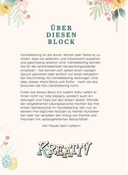 Produktbild: Design Paper Frohe Ostern A6
