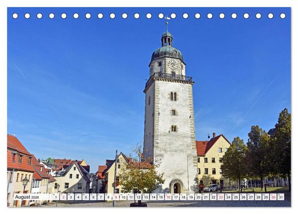 Produktbild: ALTENBURG, die alte Residenzstadt (Tischkalender 2026 DIN A5 quer), CALVENDO Monatskalender
