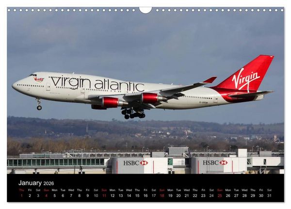 Produktbild: Big Jets (Wall Calendar 2026 DIN A3 landscape), CALVENDO 12 Month Wall Calendar