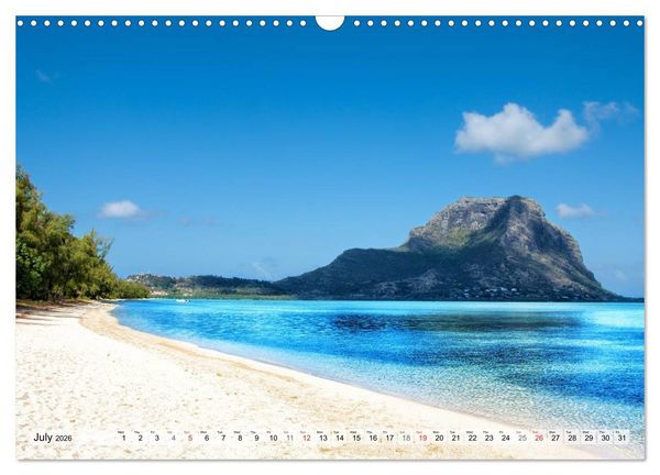Produktbild: Mauritius - Pearl of the Indian Ocean (Wall Calendar 2026 DIN A3 landscape), CALVENDO 12 Month Wall Calendar