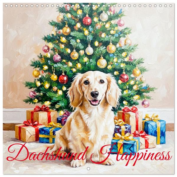 Produktbild: Dachshund Happiness (Wall Calendar 2027 12 &times; 12 Inch) CALVENDO 12 Month Wall Calendar