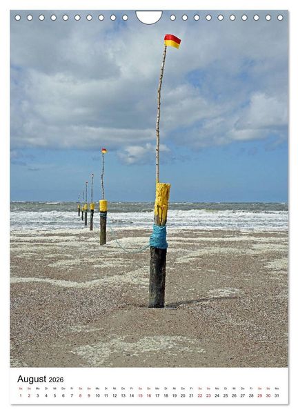 Produktbild: Norderney - Inselliebe (Wandkalender 2026 DIN A4 hoch), CALVENDO Monatskalender