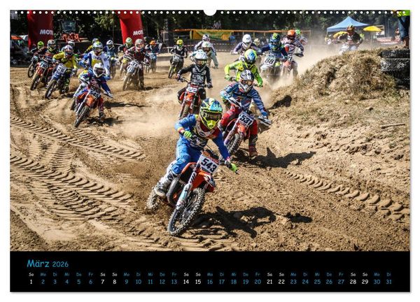 Produktbild: MX Racing 2026 (Wandkalender 2026 DIN A2 quer), CALVENDO Monatskalender