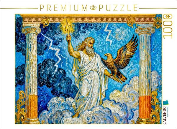 Produktbild: CALVENDO Puzzle Zeus - Gott des Himmels | 1000 Teile Lege-Gr&ouml;&szlig;e 64x48cm Foto-Puzzle f&uuml;r gl&uuml;ckliche Stunden