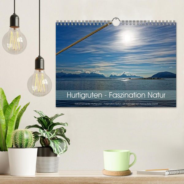 Produktbild: Hurtigruten - Faszination Natur (Wandkalender 2026 DIN A4 quer), CALVENDO Monatskalender