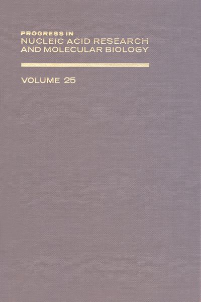 Produktbild: Progress in Nucleic Acid Research and Molecular Biology