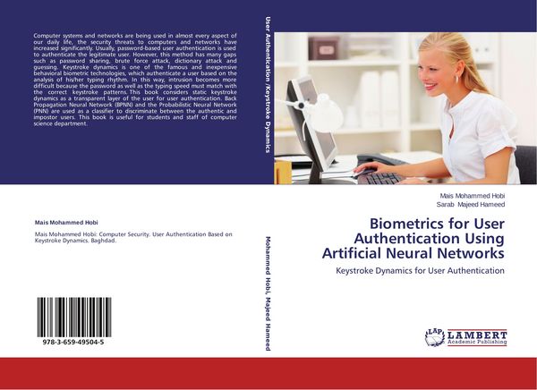 Produktbild: Biometrics for User Authentication Using Artificial Neural Networks