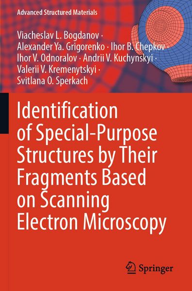 Produktbild: Identification of Special-Purpose Structures by Their Fragments Based on Scanning Electron Microscopy