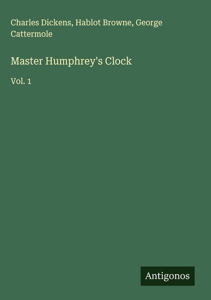 Produktbild: Master Humphrey's Clock