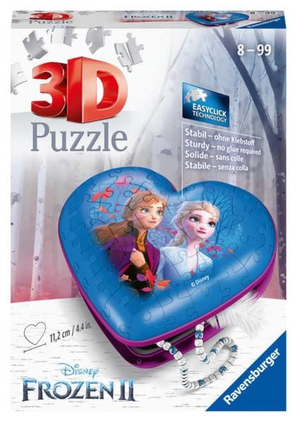 3D Puzzle Ravensburger Herzschatulle Frozen 2 54 Teile
