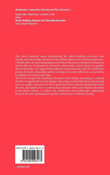 Produktbild: Nation-Building, Identity and Citizenship Education