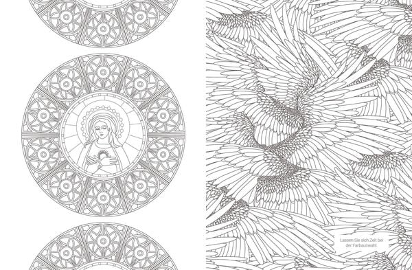 Produktbild: Inspiration Engel – 50 spirituelle Motive zum Ausmalen für mehr Entspannung