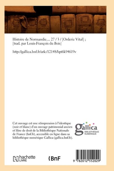 Produktbild: Histoire de Normandie. Tome 27 (&Eacute;d.1825-1827)