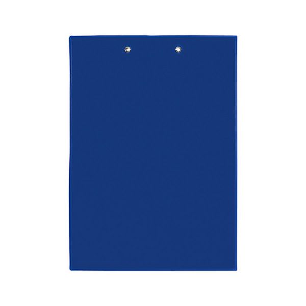 Produktbild: Idena Klemmbrettmappe PVC beschichtet blau DIN A4