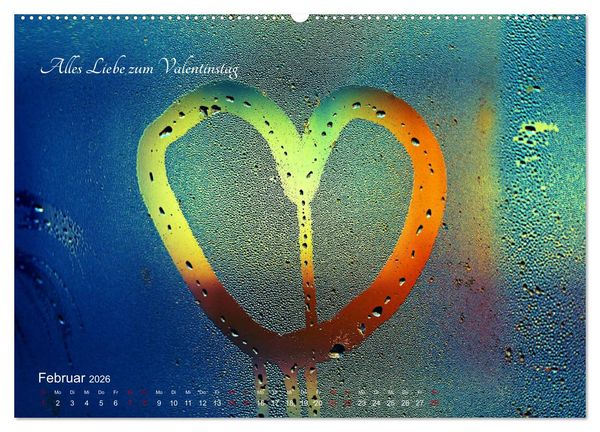 Produktbild: Emotionale Herzensdinge (hochwertiger Premium Wandkalender 2026 DIN A2 quer), Kunstdruck in Hochglanz