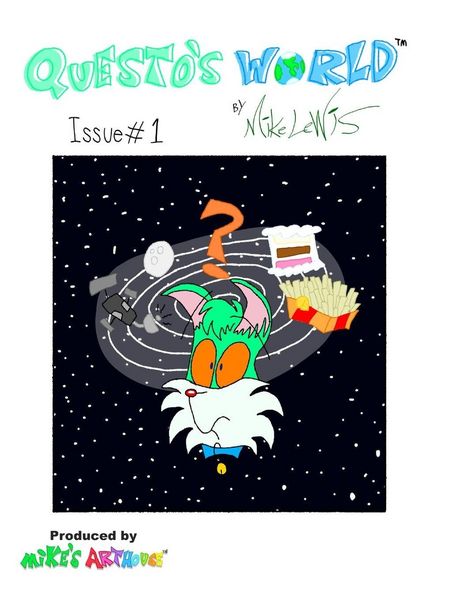 Produktbild: "Questo's World" - Volume 1. "The Cat-Astrophic Mind"
