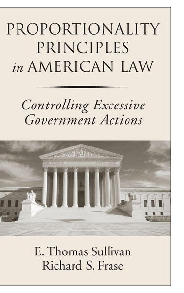 Produktbild: Proportionality Principles in American Law