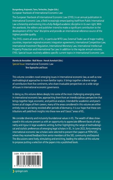 Produktbild: International Economic Law