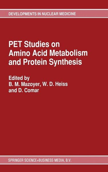 Produktbild: Pet Studies on Amino Acid Metabolism and Protein Synthesis