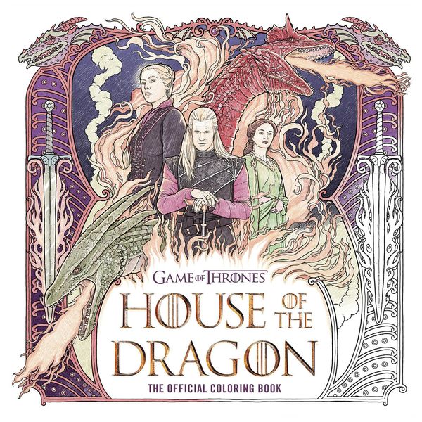 Produktbild: House of the Dragon: The Official Coloring Book