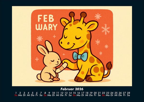 Produktbild: Nala entdeckt ihren Beruf als &Auml;rztin 2026 Fotokalender DIN A4
