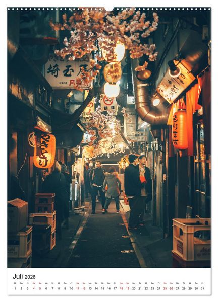 Produktbild: Japan - Moderne trifft auf Tradition. (hochwertiger Premium Wandkalender 2026 DIN A2 hoch), Kunstdruck in Hochglanz