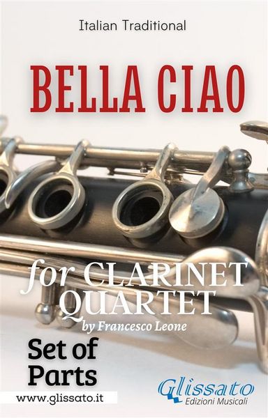 Produktbild: Bella Ciao for Clarinet Quartet (set of parts)