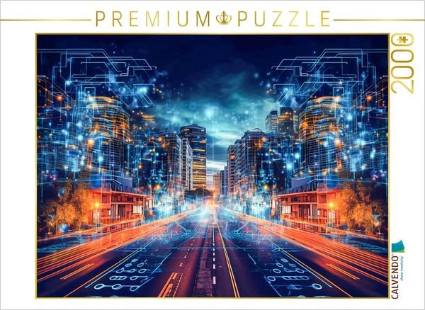 CALVENDO Puzzle Ein Motiv aus dem Kalender Visuelle Reise in die digitale Welt | 2000 Teile Lege-Größe 90x67cm Foto-Puzzle für glückliche Stunden