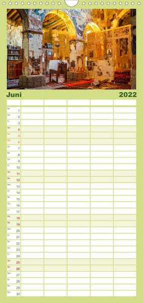 Produktbild: Familienplaner Syrien - Erinnerungen (Wandkalender 2022 , 21 cm x 45 cm, hoch)