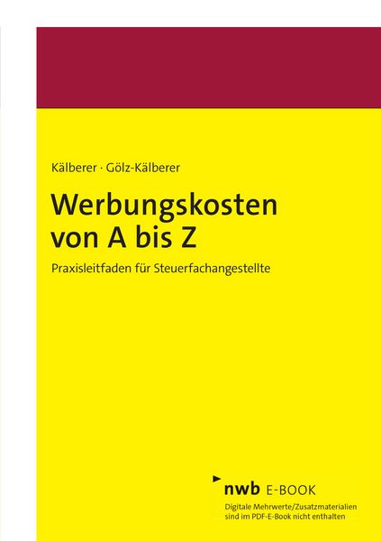 Produktbild: Werbungskosten von A bis Z