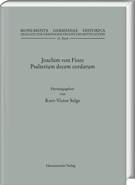 Produktbild: Joachim von Fiore, Psalterium decem cordarum