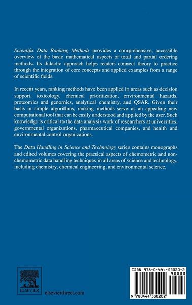 Produktbild: Scientific Data Ranking Methods